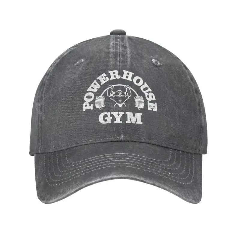 Powerhouse Classic Cotton Cap - Adjustable - Gymfit