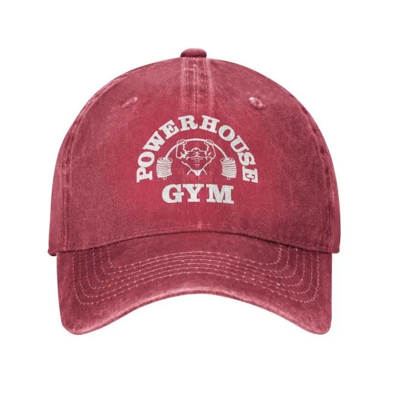 Powerhouse Classic Cotton Cap - Adjustable - Gymfit