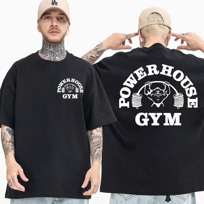 Powerhouse Gym Oversized T-Shirt - Gymfit