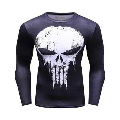 Punisher Compression Shirt - Gymfit