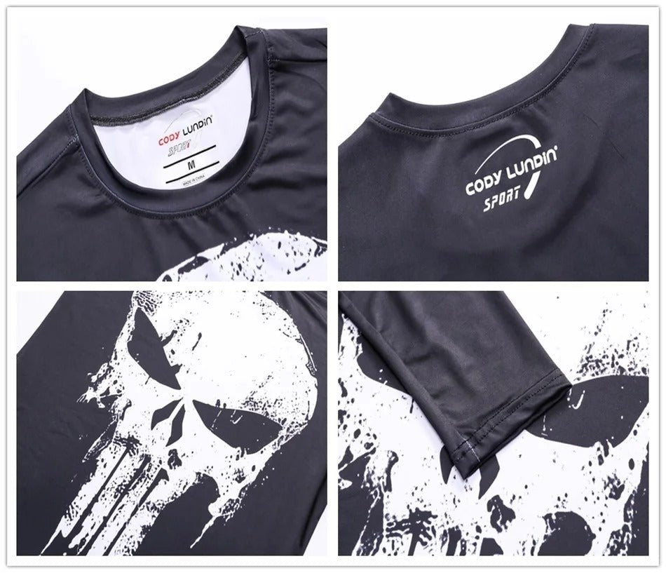 Punisher Compression Shirt - Gymfit