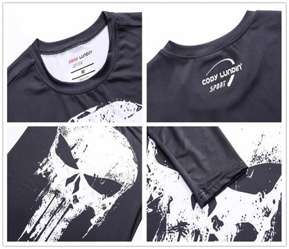 Punisher Compression Shirt - Gymfit