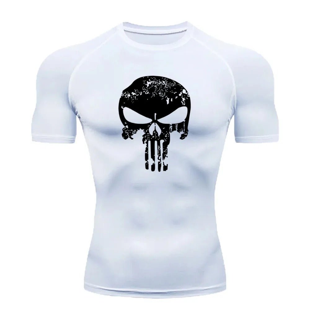 Punisher Compression Shirt – Short Sleeve – Gymfit
