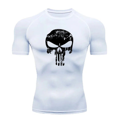 Punisher Compression Shirt – Short Sleeve – Gymfit