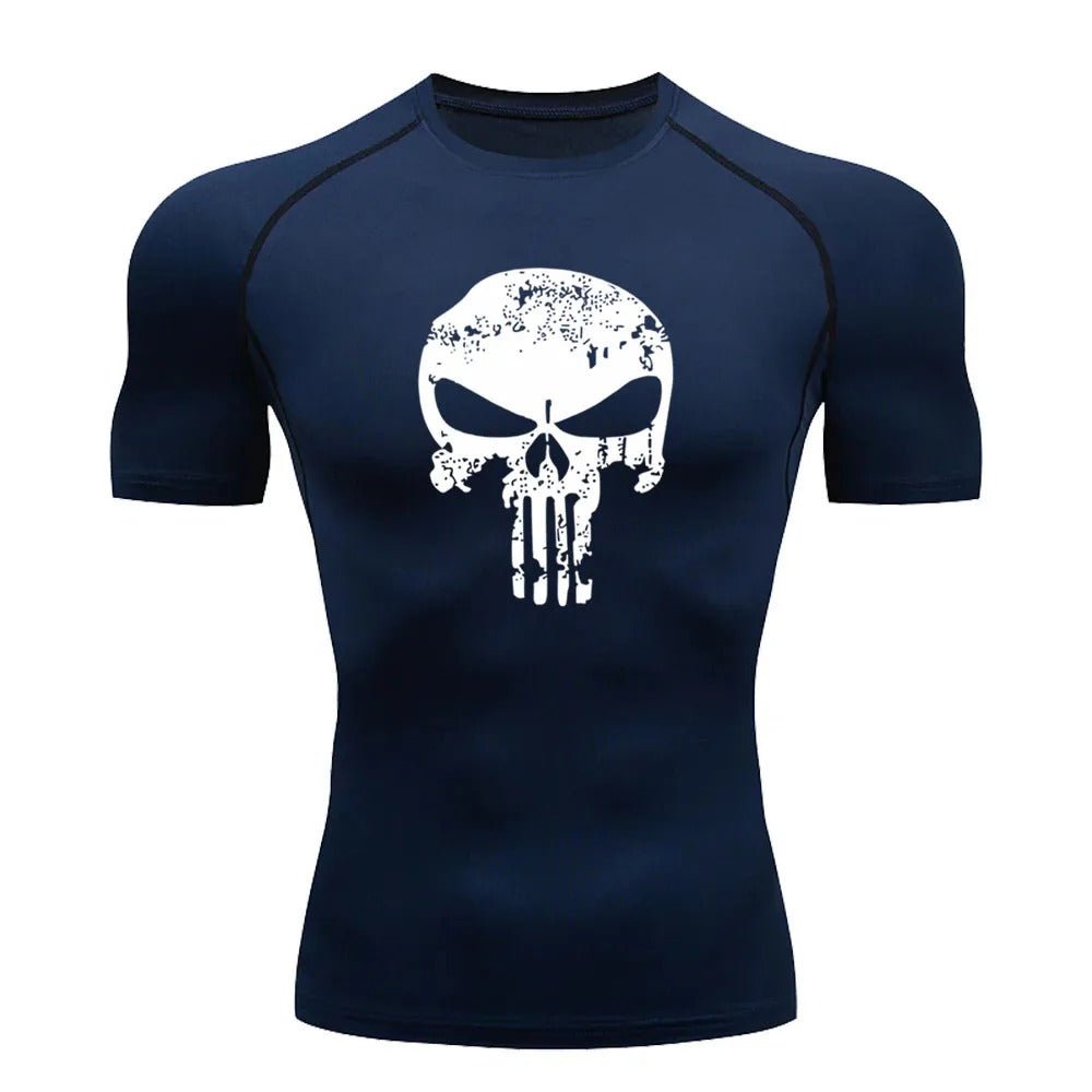 Punisher Compression Shirt – Short Sleeve – Gymfit