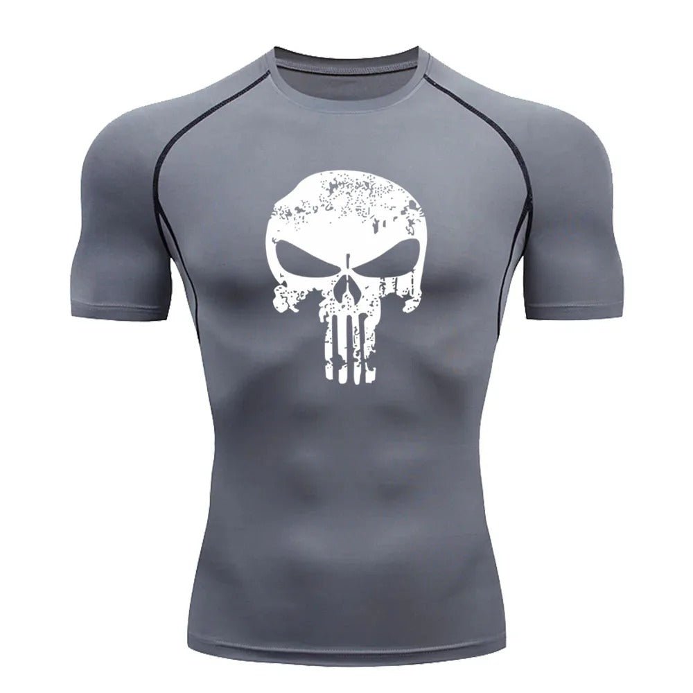 Punisher Compression Shirt – Short Sleeve – Gymfit