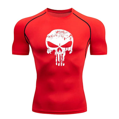 Punisher Compression Shirt – Short Sleeve – Gymfit