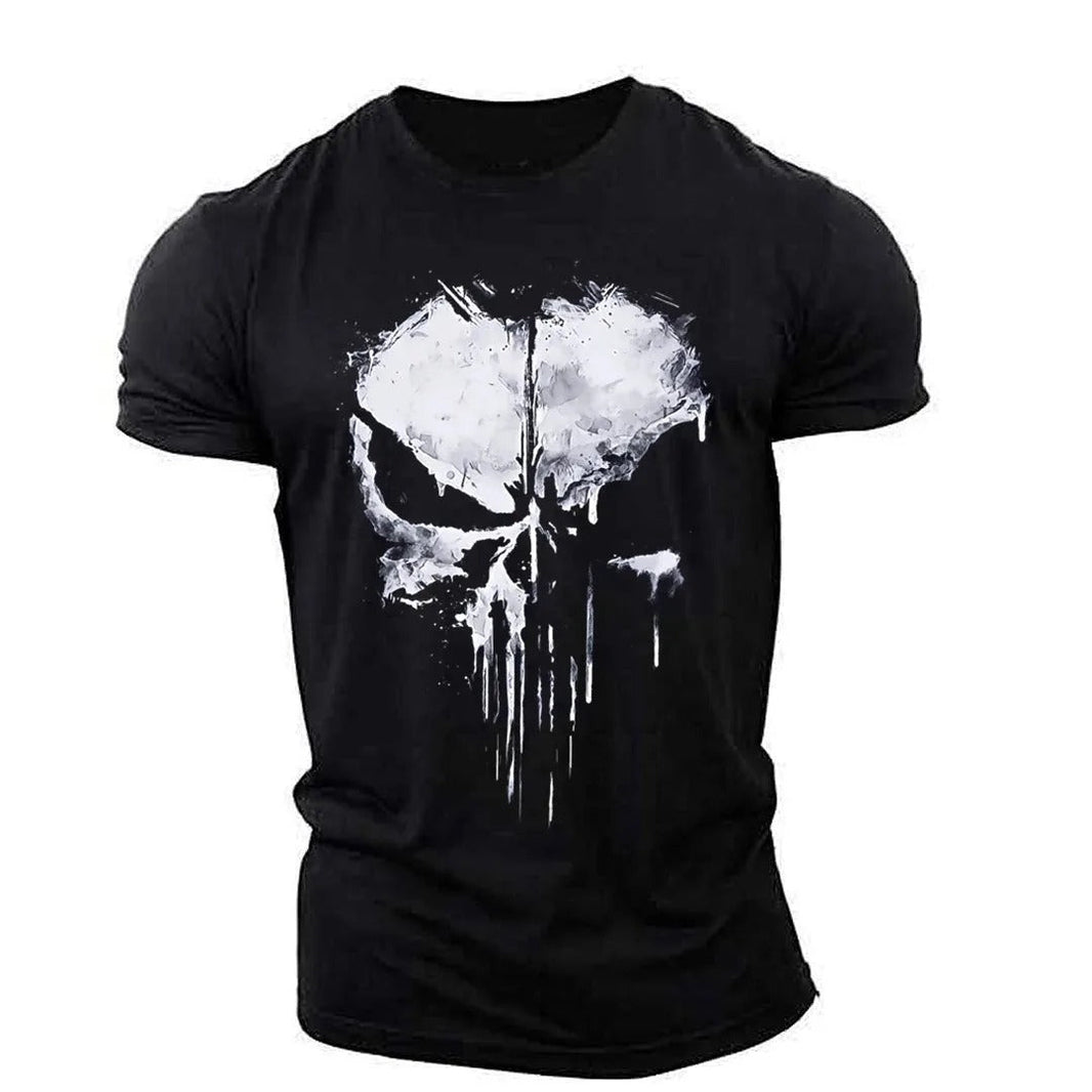 Punisher Skull T-Shirt - Gymfit