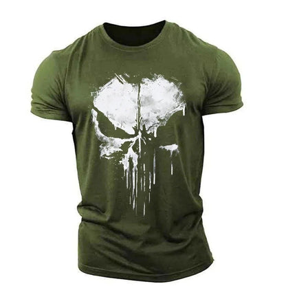 Punisher Skull T-Shirt - Gymfit