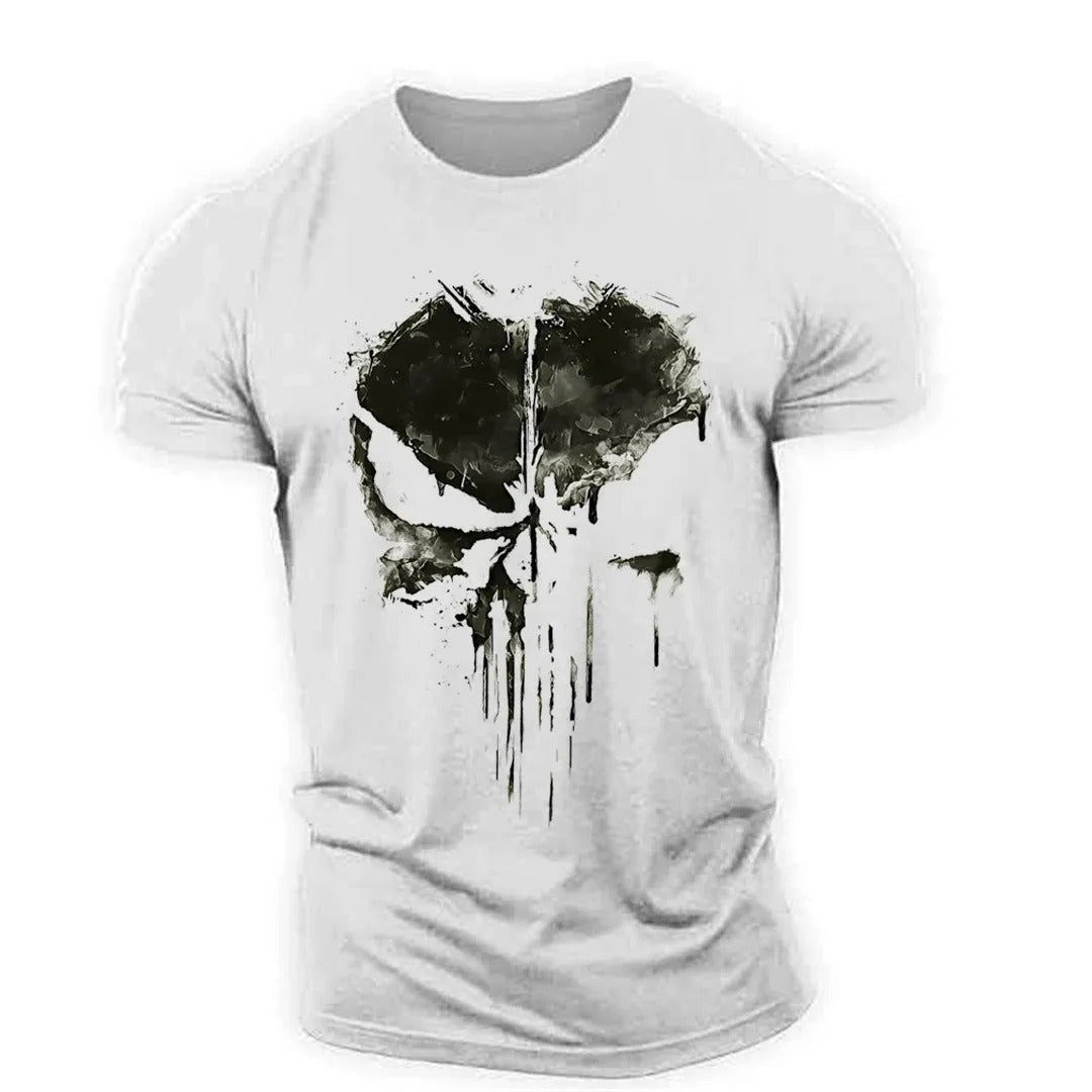 Punisher Skull T-Shirt - Gymfit