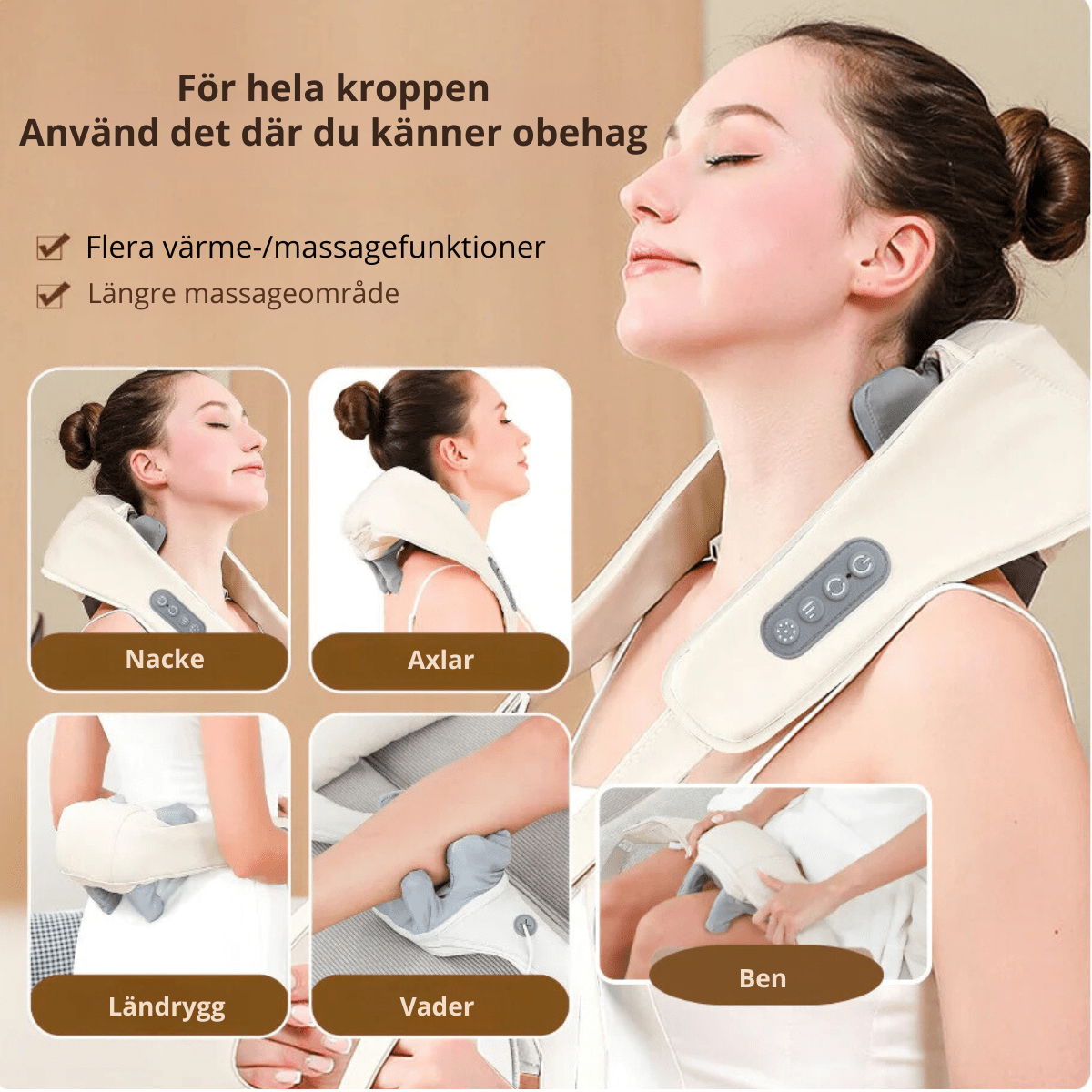 Relax Therm – Massage and Heat Therapy in One - Gymfit