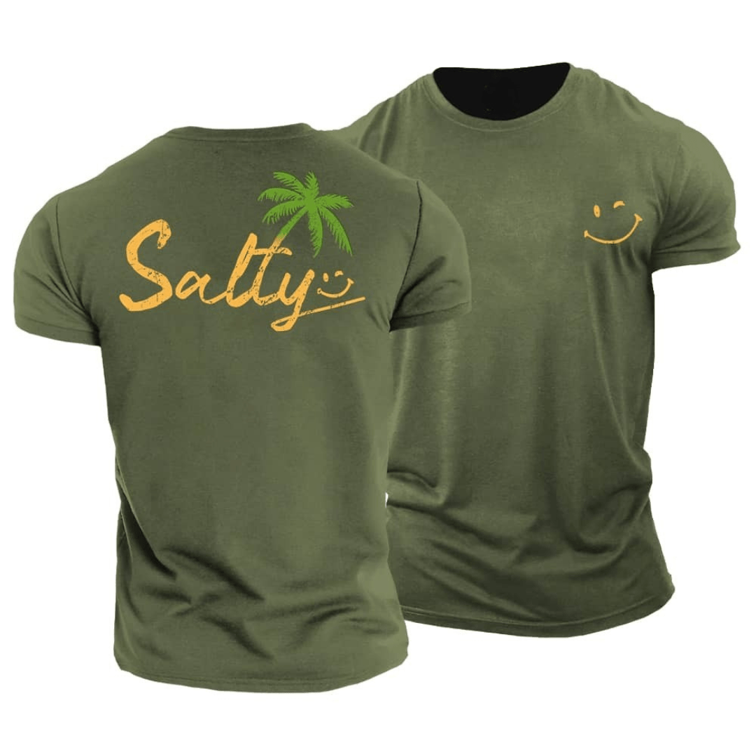 Salty Smiley T-Shirt - Gymfit