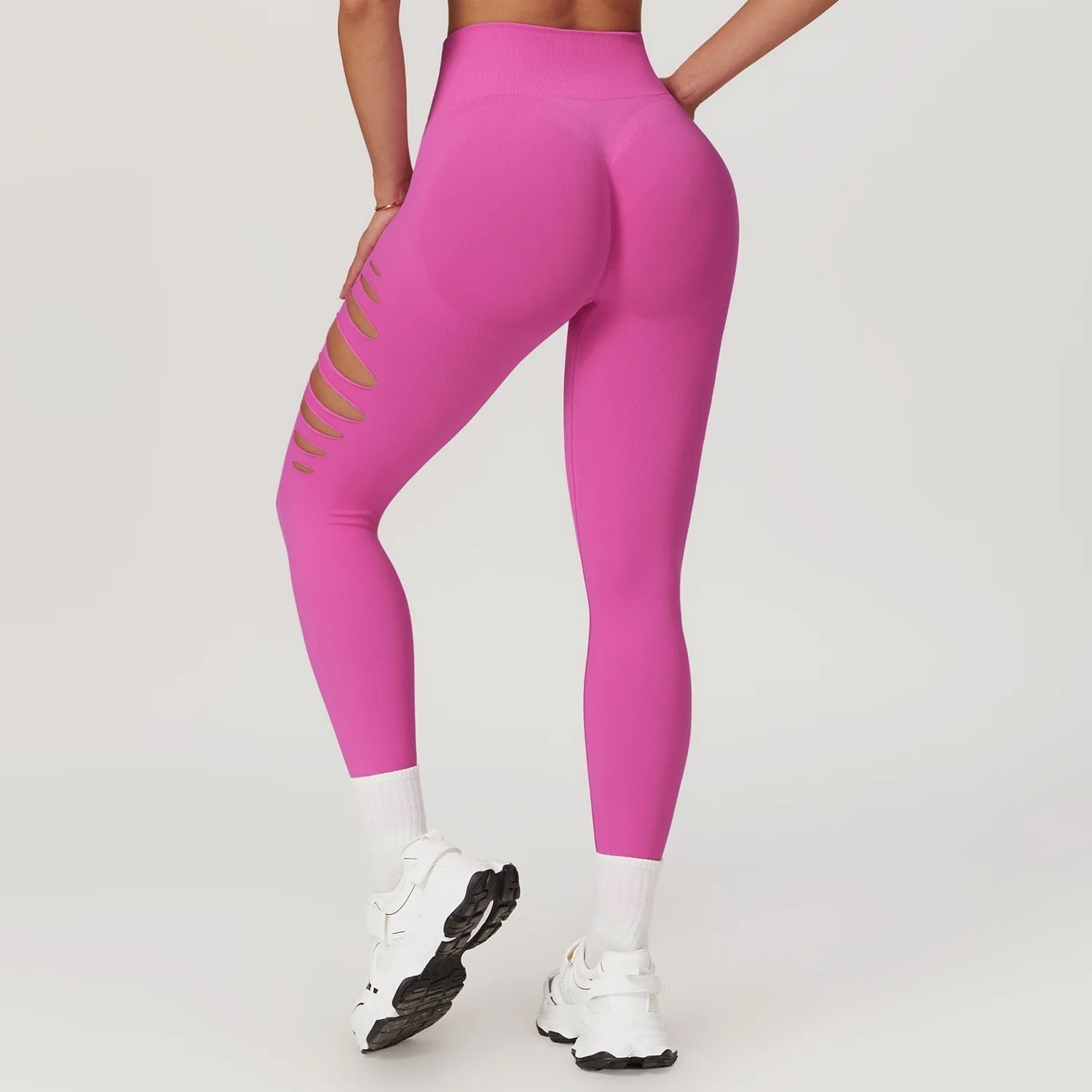 Seamless leggings with holes - Gymfit