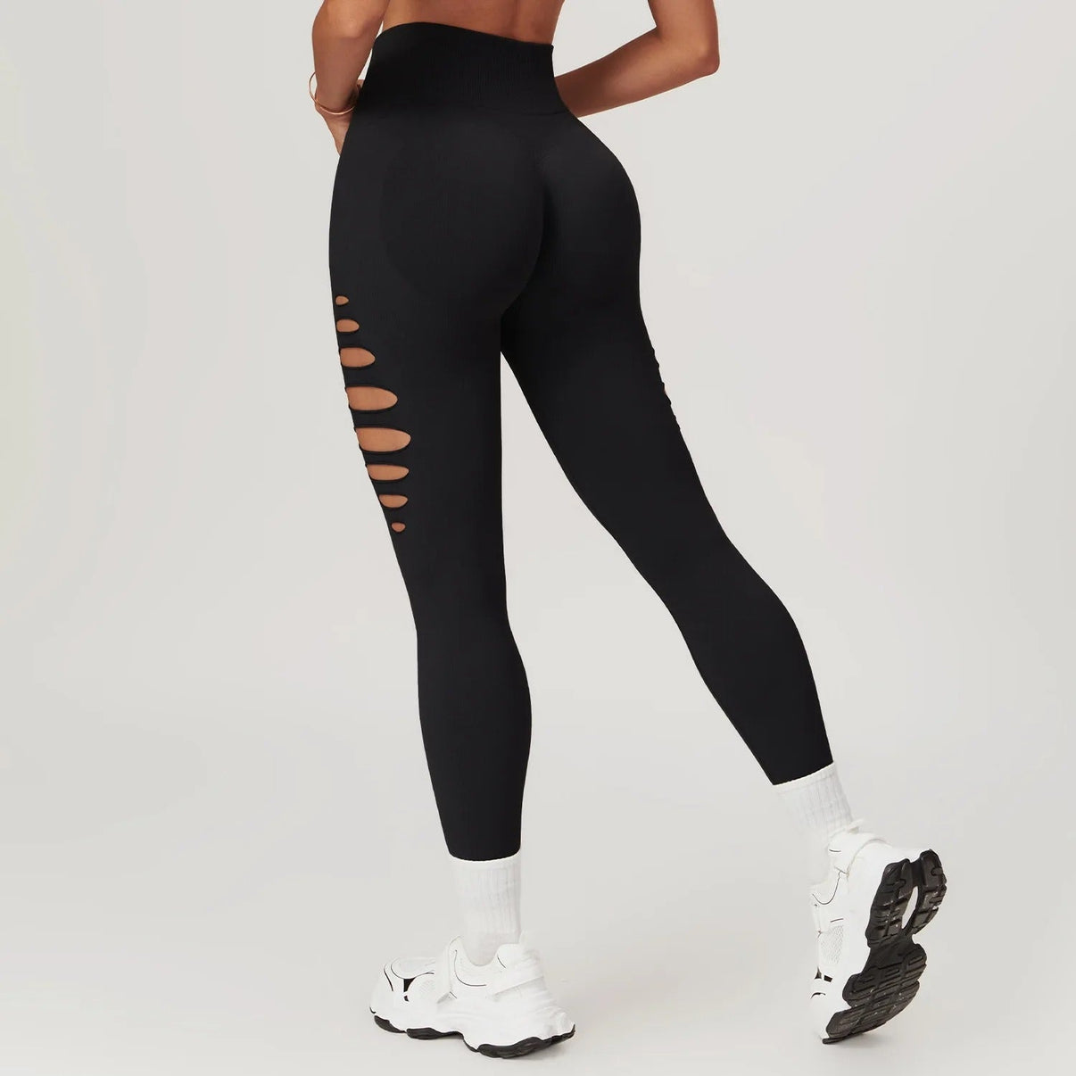 Seamless leggings with holes - Gymfit