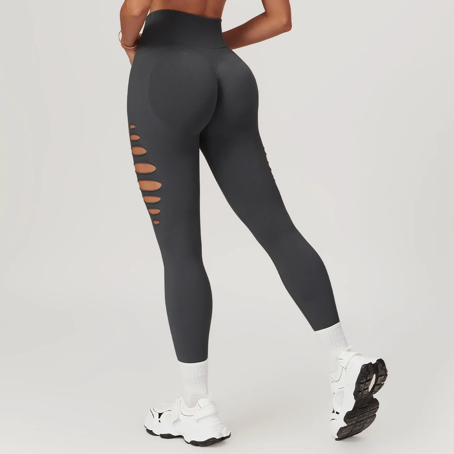 Seamless leggings with holes - Gymfit