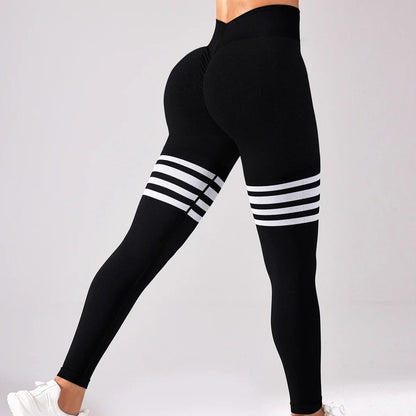 Seamless leggings with V-back - Gymfit