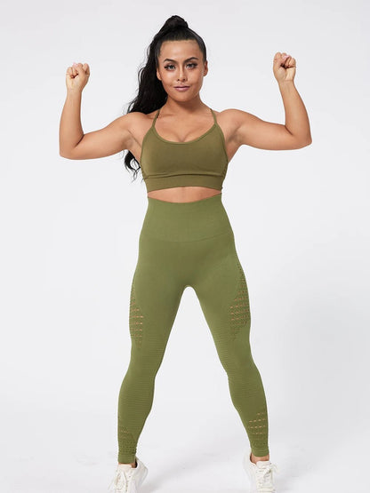 Seamless Stretch Leggings - Gymfit