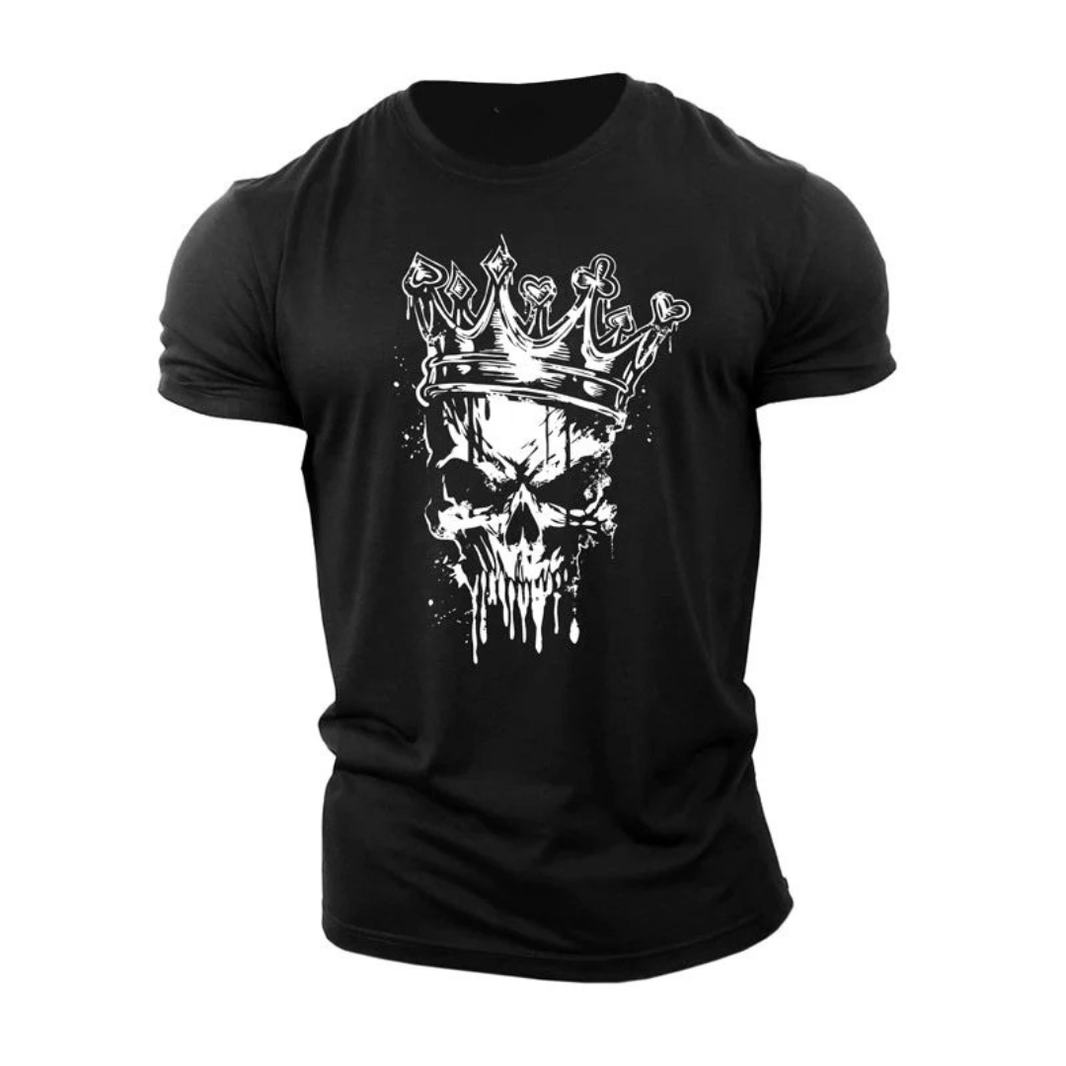 Skeleton Graphic T-Shirt - Gymfit