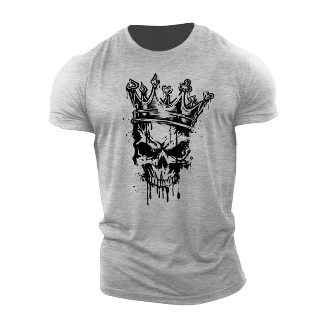 Skeleton Graphic T-Shirt - Gymfit