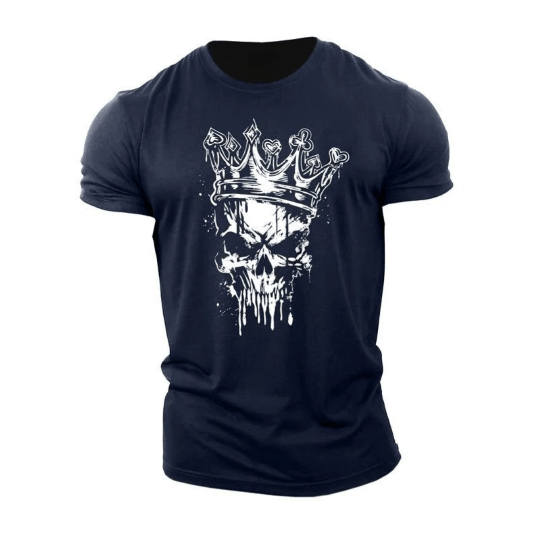 Skeleton Graphic T-Shirt - Gymfit