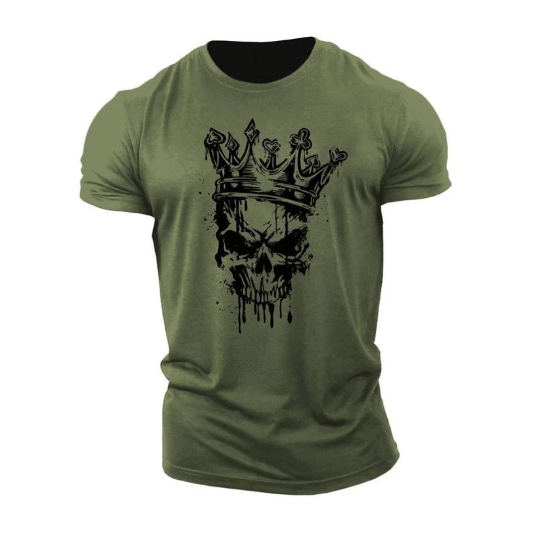 Skeleton Graphic T-Shirt - Gymfit