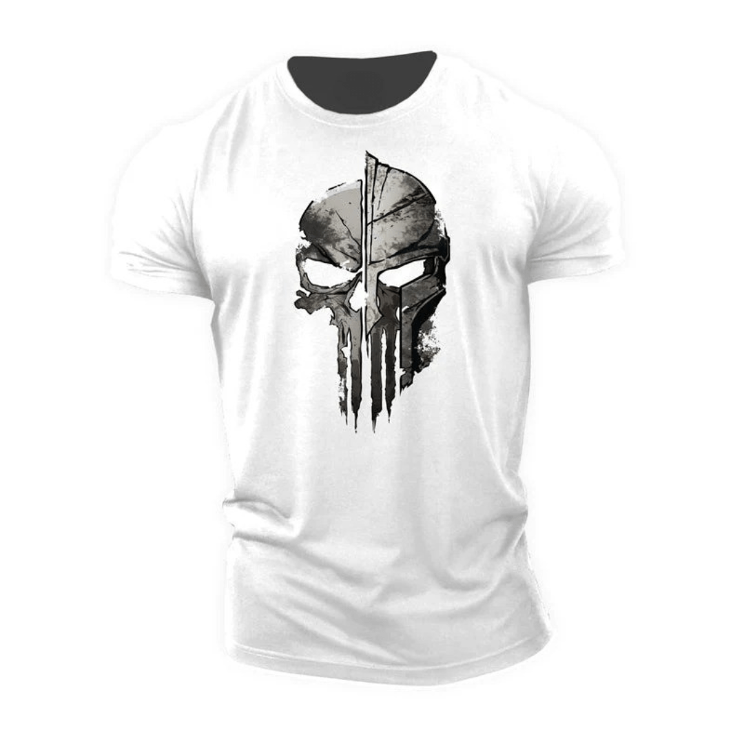 Skeleton Spartan Graphic T-Shirt - Gymfit