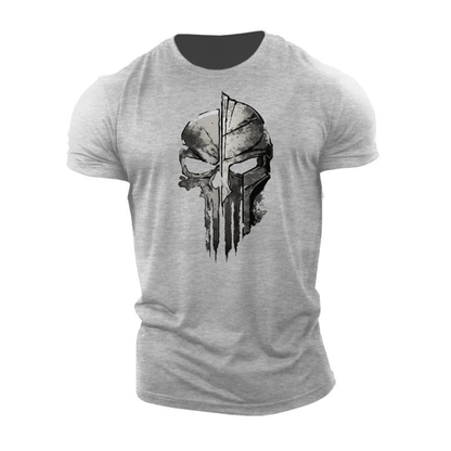 Skeleton Spartan Graphic T-Shirt - Gymfit