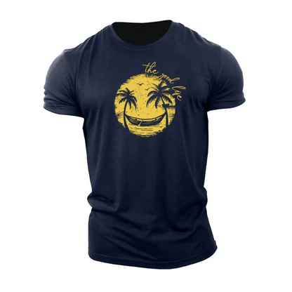 Smiley Palmenbaum T-Shirt - Gymfit