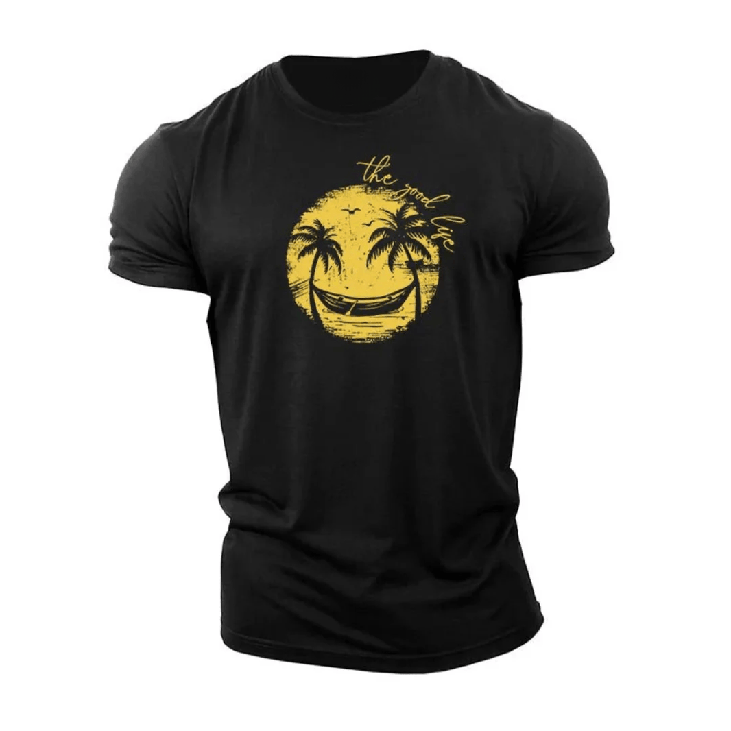 Smiley Palmbaum T-Shirt - Gymfit