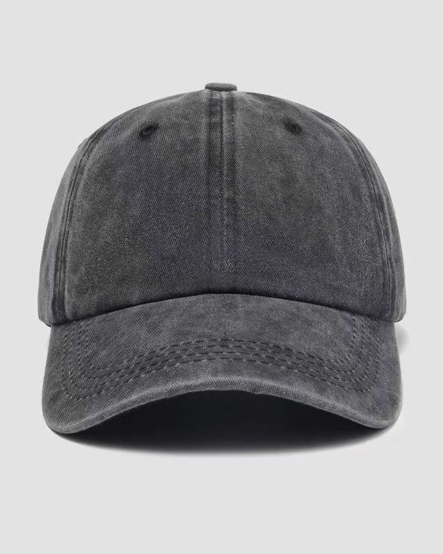 Solid color, unprinted, washed caps - Gymfit