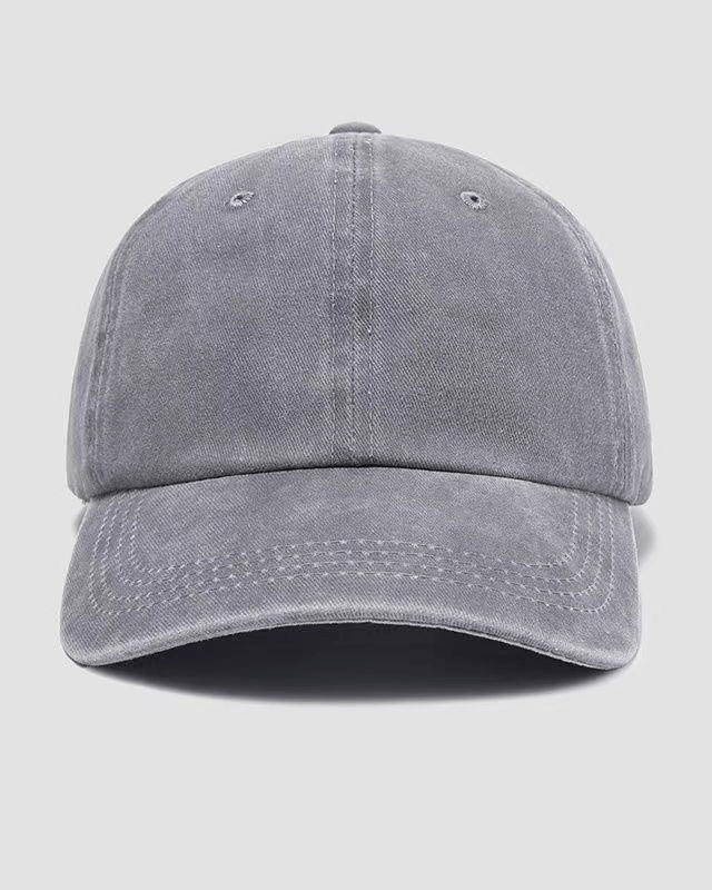 Solid colored, unprinted washed caps - Gymfit