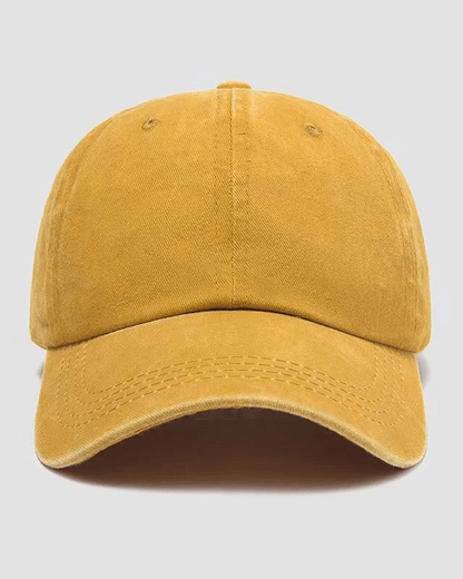 Solid color, unprinted, washed caps - Gymfit