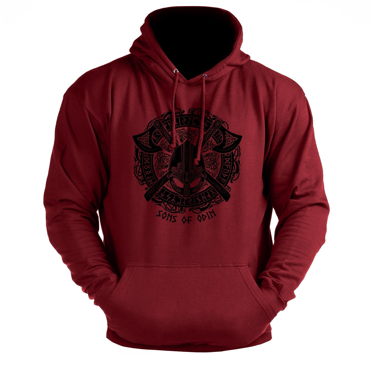 Sons Of Odin Helm - Sport Hoodie - Fitness Hoodie