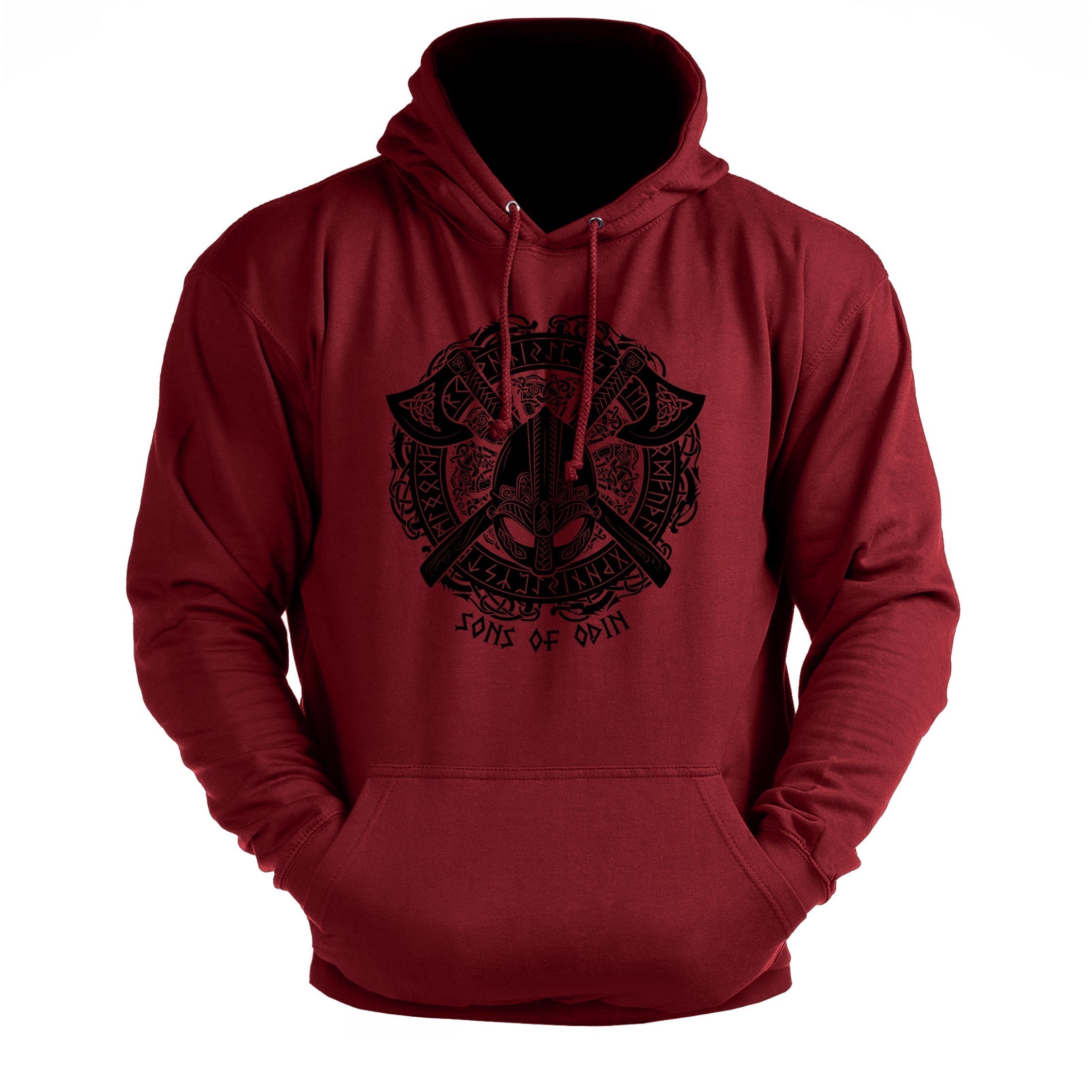 Sons Of Odin Helm - Sport Hoodie - Fitness Hoodie