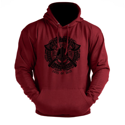 Sons Of Odin Helm - Sport Hoodie - Fitness Hoodie