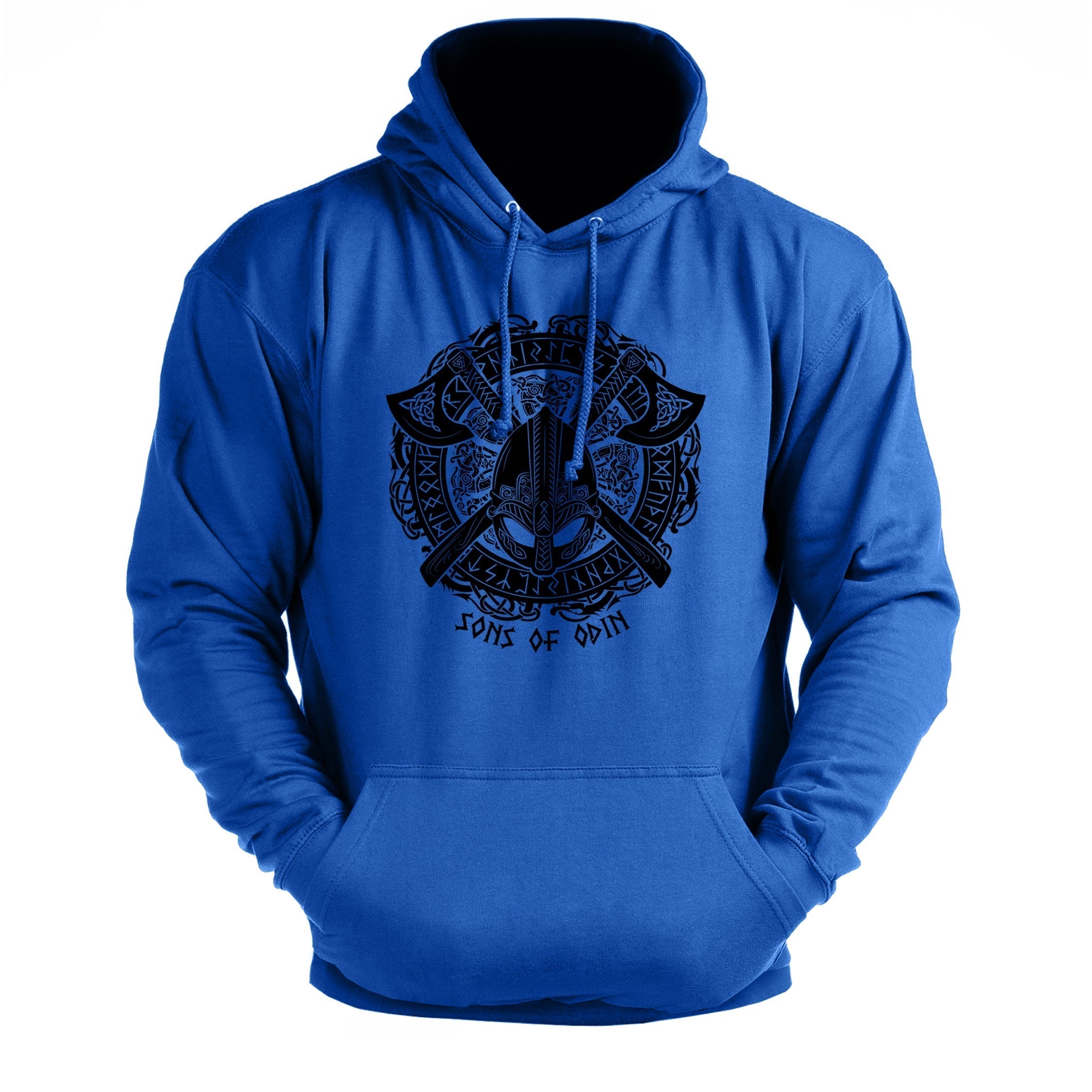 Sons Of Odin Helm - Sport Hoodie - Fitness Hoodie