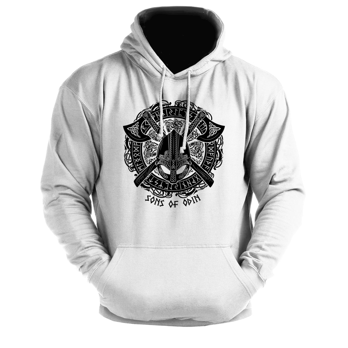 Sons Of Odin Helm - Fitness Hoodie - Gymfit