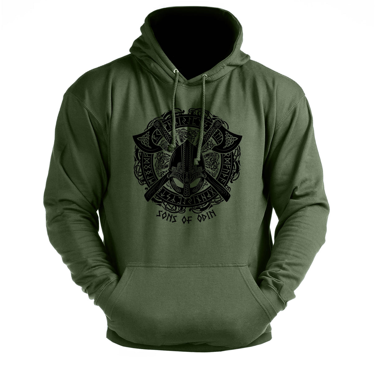 Sons Of Odin Helm - Sport Hoodie - Fitness Hoodie