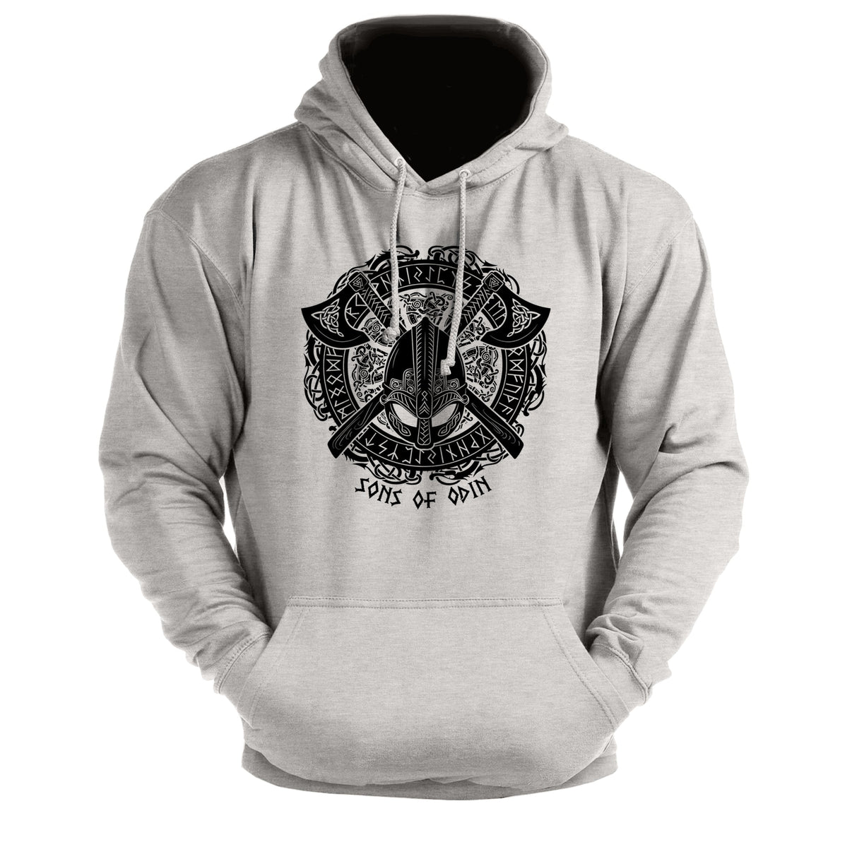 Sons Of Odin Helm - Fitness Hoodie - Gymfit