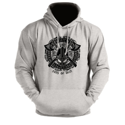 Sons Of Odin Helm - Fitness Hoodie - Gymfit