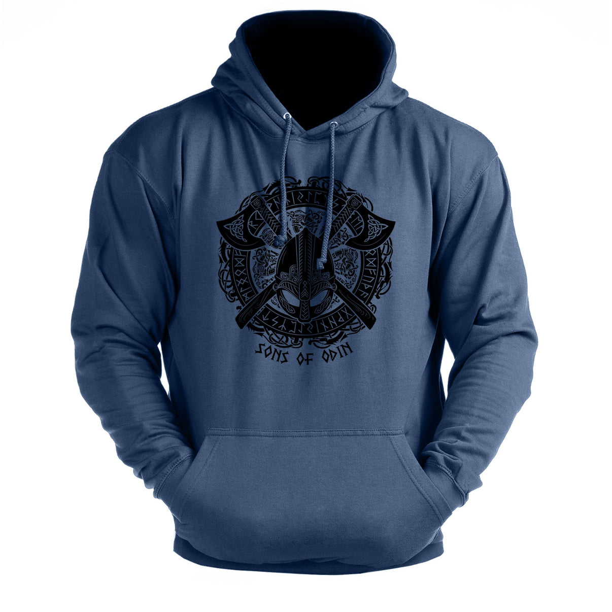 Sons Of Odin Helm - Sport Hoodie - Fitness Hoodie