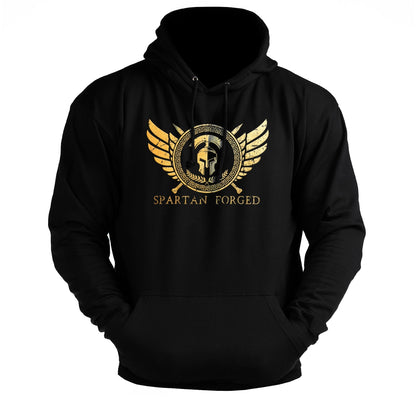 Spartan Forged Chest Emblem Gold - Sports Pullover - Gymfit