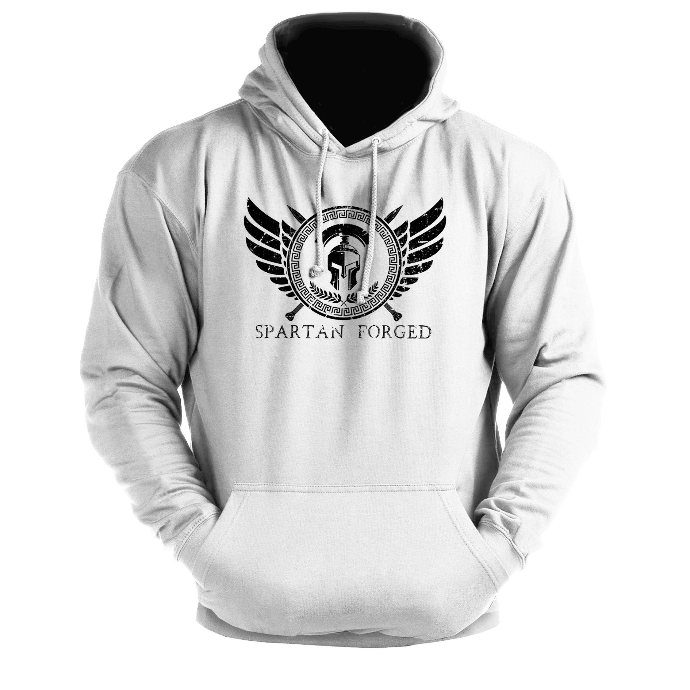 Spartan Forged Chest Emblem - Fitness Hoodie - Gymfit