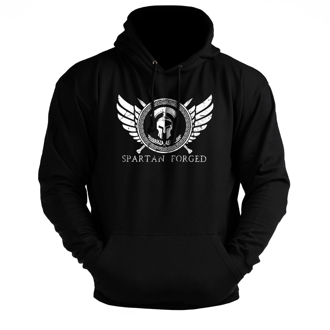 Spartan Forged Chest Emblem - Fitness Hoodie - Gymfit