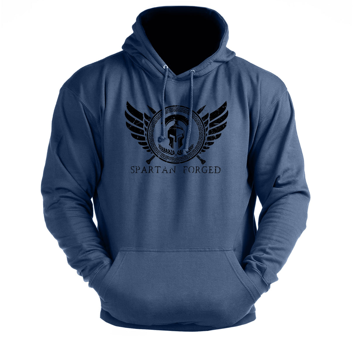 Spartan Forged Chest Emblem - Fitness Hoodie - Gymfit