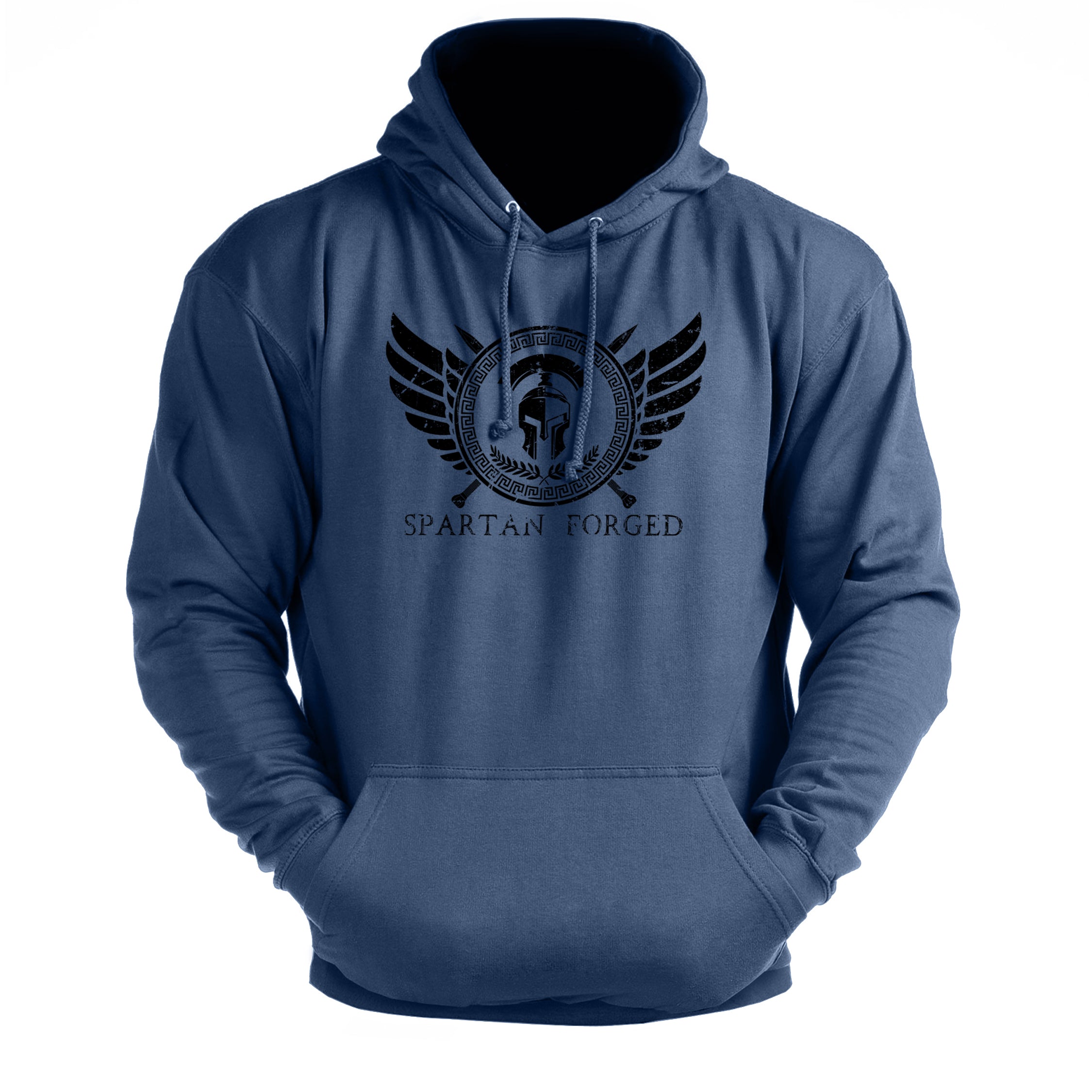 Spartan Forged Chest Emblem - Fitness Hoodie - Gymfit