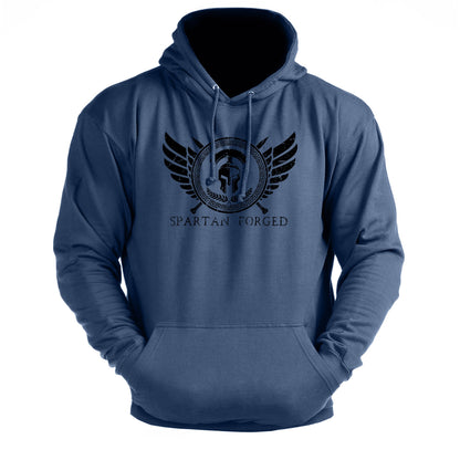Spartan Forged Chest Emblem - Fitness Hoodie - Gymfit
