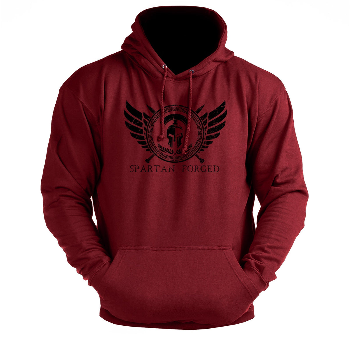 Spartan Forged Chest Emblem - Fitness Hoodie - Gymfit