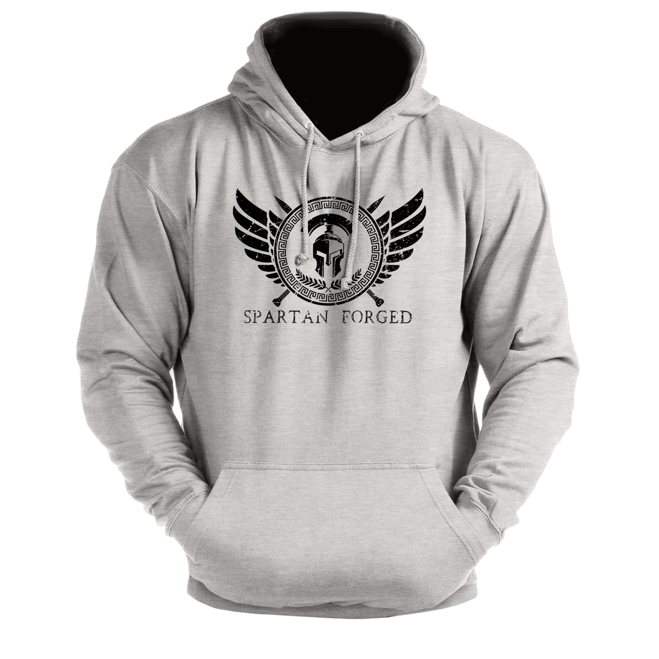 Spartan Forged Chest Emblem - Fitness Hoodie - Gymfit