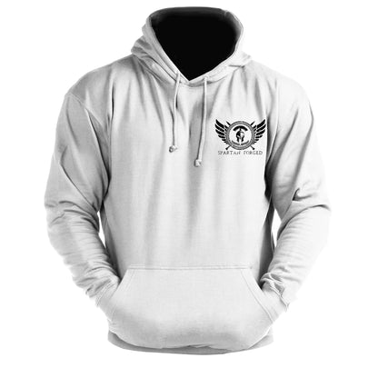 Spartan Forged Logo - Gym Hoodie - Gymfit